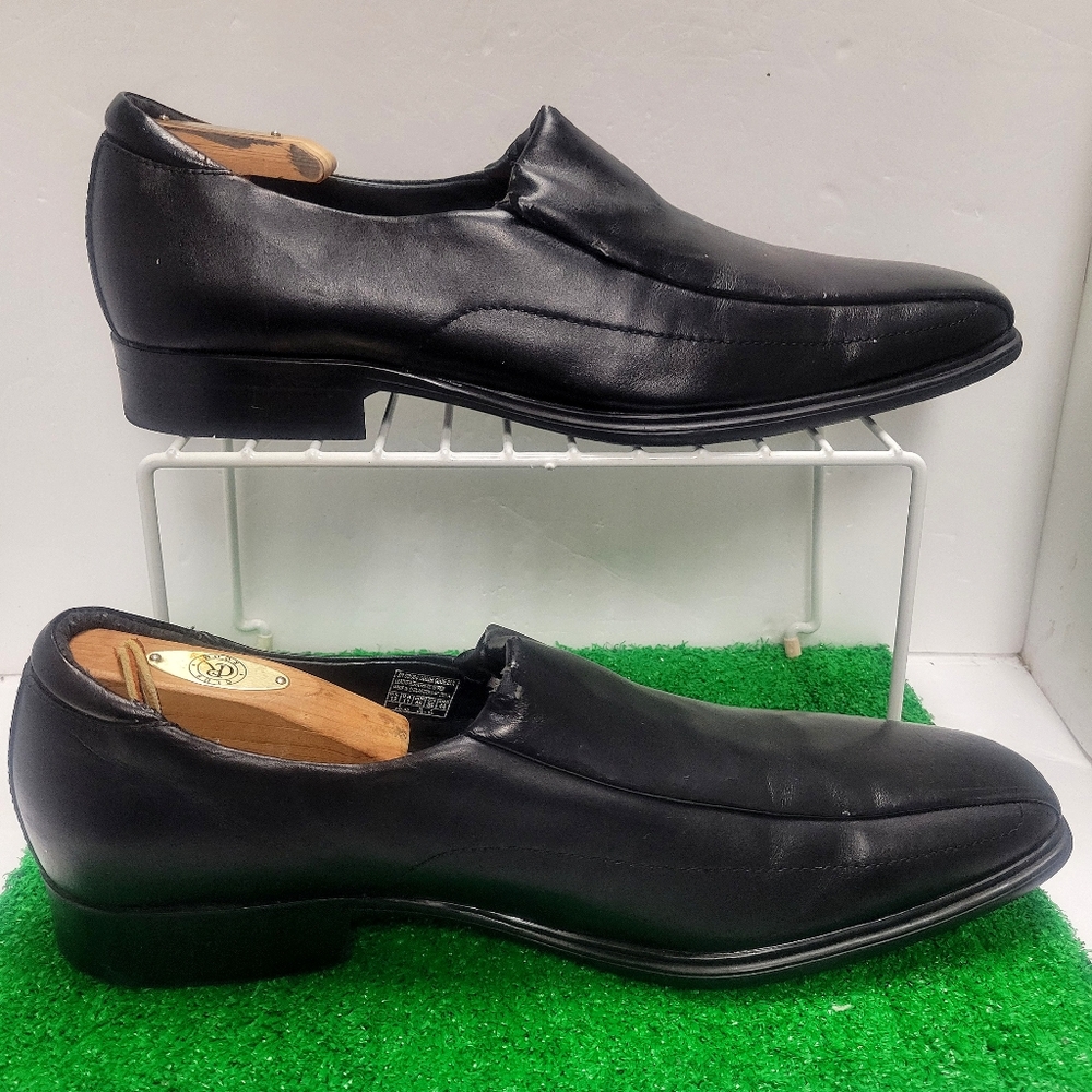 Marc Nason Loafers Shoes 68900 Square Toe Dress Casual Memory Foam Lux Men Sz 12